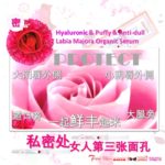 9-SERUM SET-HYALURONIC & PUFFY & ANTI-DULL LABIA MAJORA ORGANIC SERUM-有机玻尿酸丰盈抗皱抗暗沉-外阴精华液-2IN1a-9ML*2
